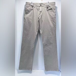 Mavi Jeans‎ Mens 38x33.5 Matt Relaxed Straight Leg Tan Denim Stretch Like New!